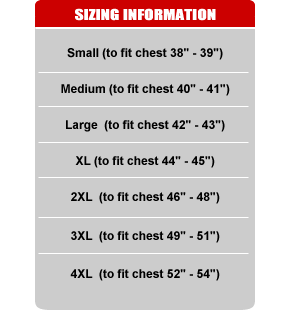 Sizing info graphic...